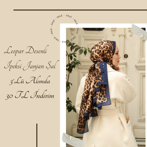 Leopar Janjan Şal 3 Adet 990 TL Yerine 930 TL